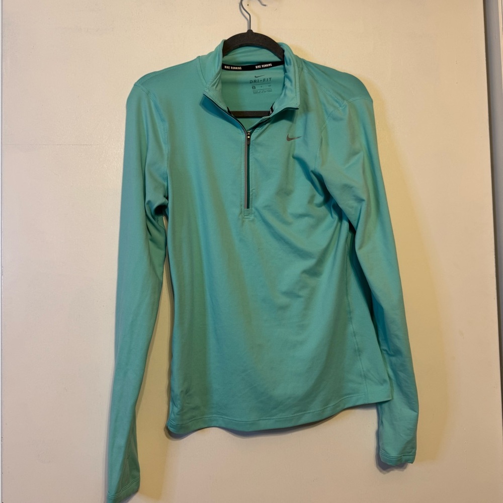 Nike Running Teal Quarter-Zip